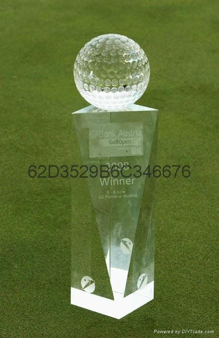 golf crystal awards 5