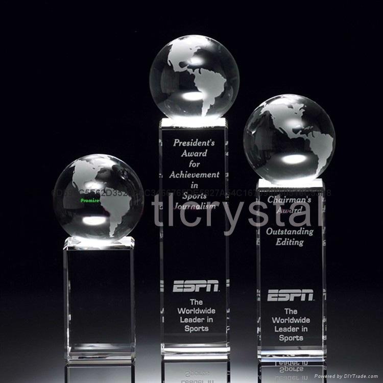 crystal awards Crystal trophy 4