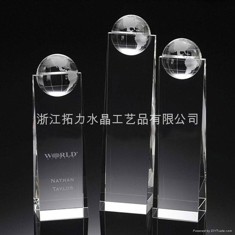 crystal awards Crystal trophy 5