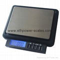 2 capacity in 1 Pocket Scale with