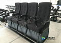 Various Complicated Special Effect 4D Cinema System With 4 Seats / 6 Seats