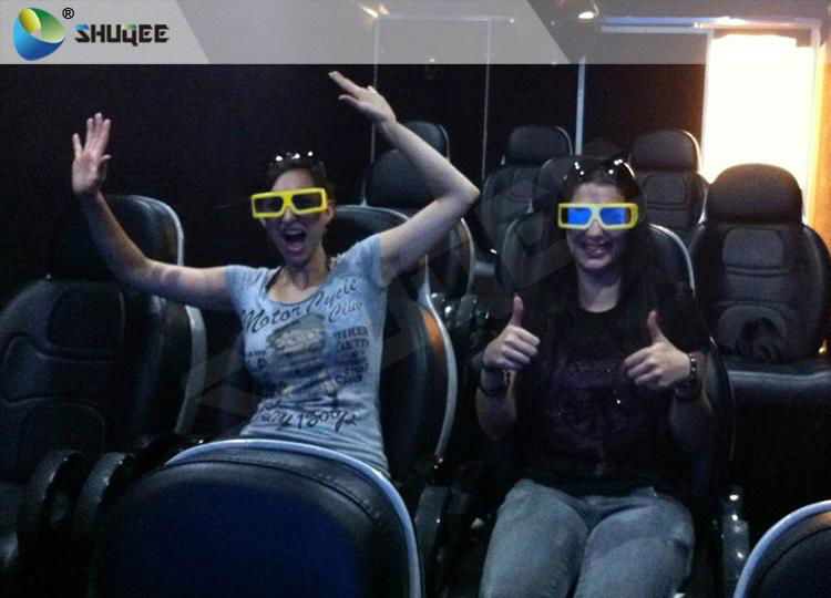 Electronic 4D Cinema System , 4D Motion Chair Surrounding Environment Simulation 4