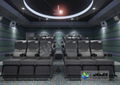 4D Cinema System For Commercial Usage For Theater 50-100 Seats Comfortable Chair 3