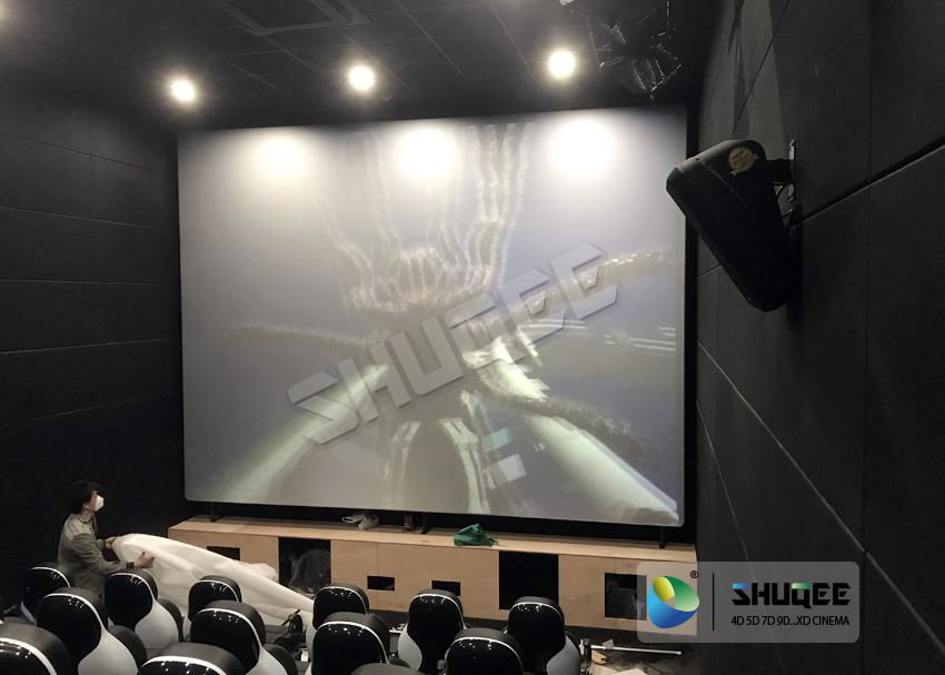 2DOF 4D Cinema Equipment For Update 3D Theater 50-150 Seats To Attract More Peop 3