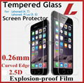 Wholesale Tempered Glass Screen Protector iPhone 6 6s plus 4S 5S Protective Film 1