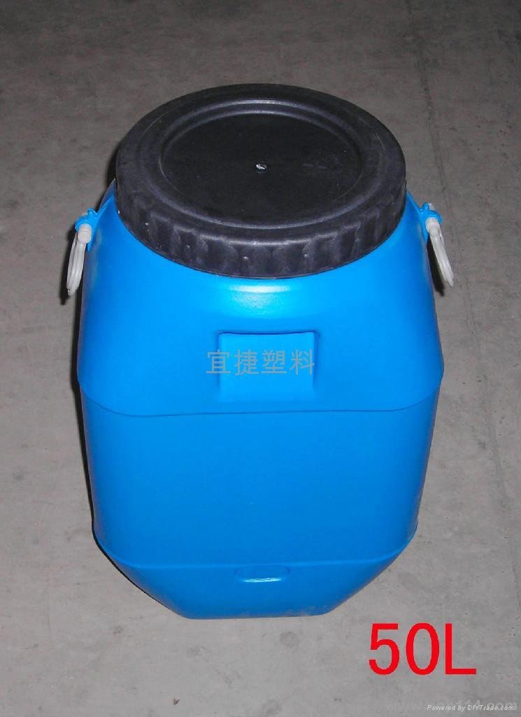 50L圓形蜂蜜食品化工包裝塑料桶 4