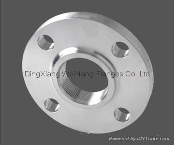 carbon steel a 105 threaded flange