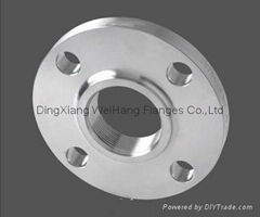 carbon steel a 105 threaded flange