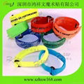 Custom logo Colorfull durable Nylon Velcro cable tie