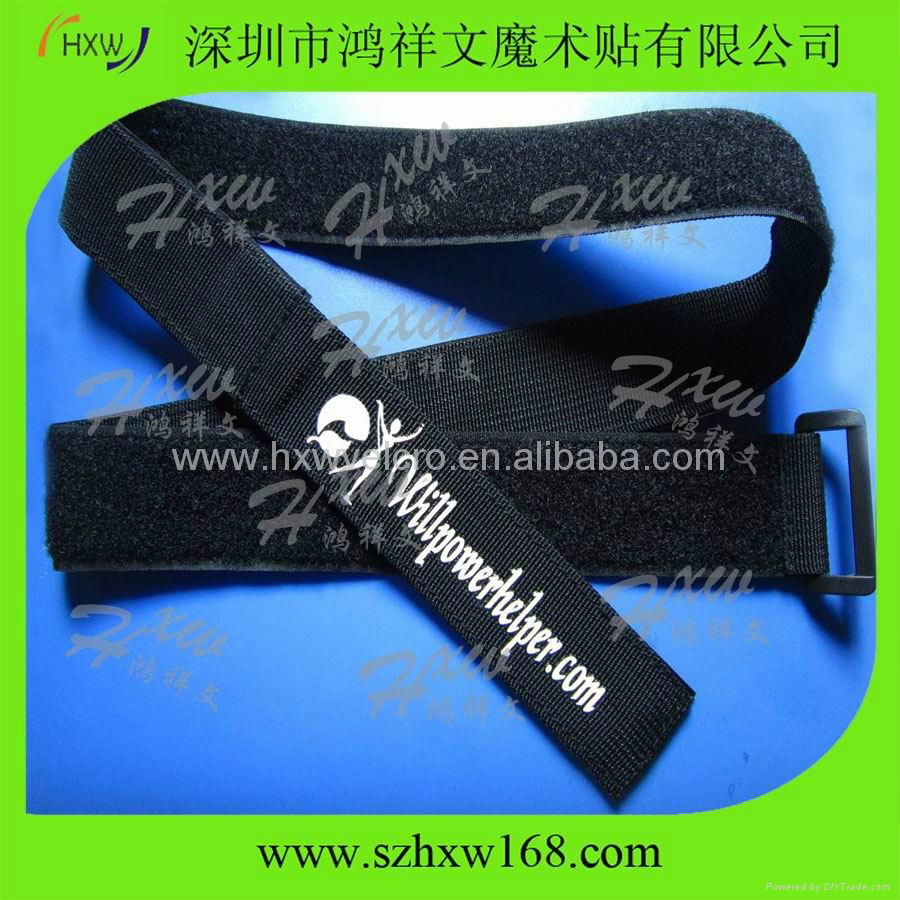 Custom logo Colorfull durable Nylon Velcro cable tie 5