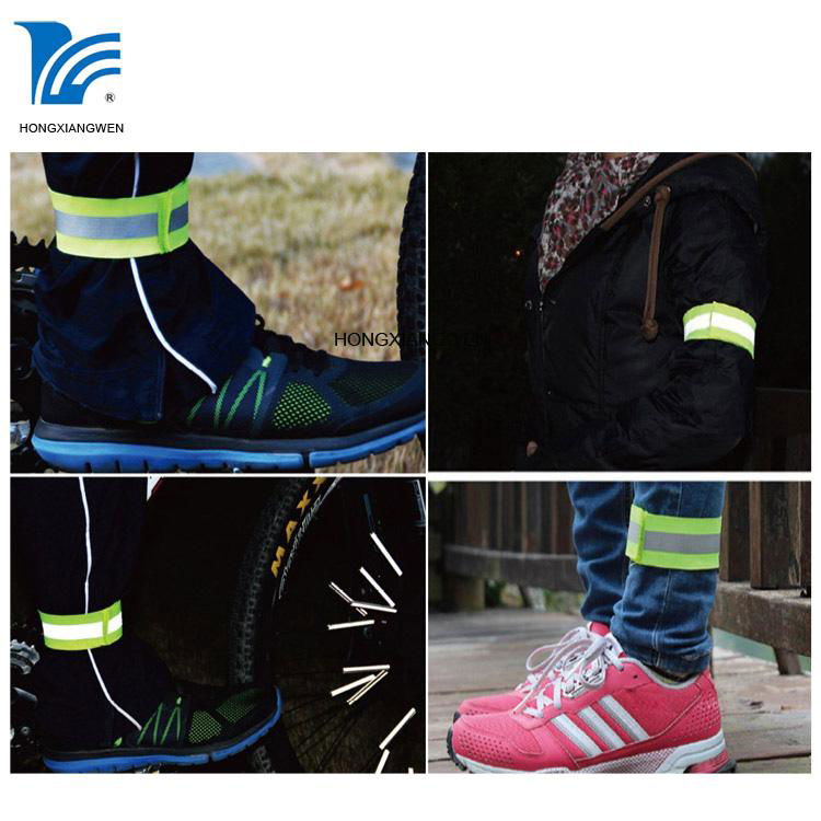 Luminous outdoor exercise running reflective safety belt 5