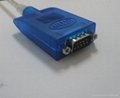 USB2.0 转RS232(DB9)高速传输数据线,进口芯片