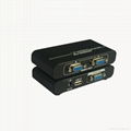 高清VGA SPLITTER VGA分配器VGA350mhz 4