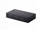 new  2口 HDMI分配器hdmi splitter 1進2出