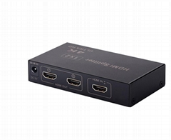 new  2020  2 port HDMI Splitter