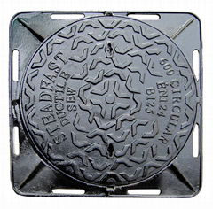 cast iron manhole cover, sand casting, investment cating