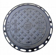 manhole covers and frames,Morocco manhole covers,manhole cover en124 d400