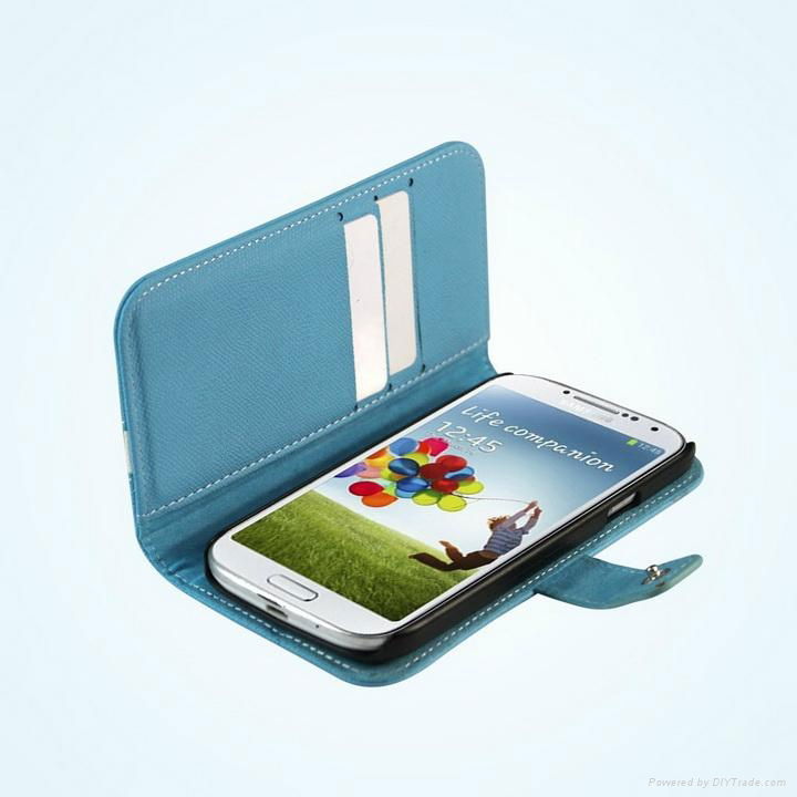 Leather case for S4 I9500 2
