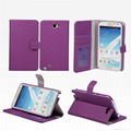 Leather case For NOTE2/N7100 