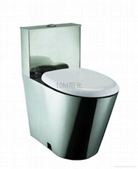 Stainless toilet