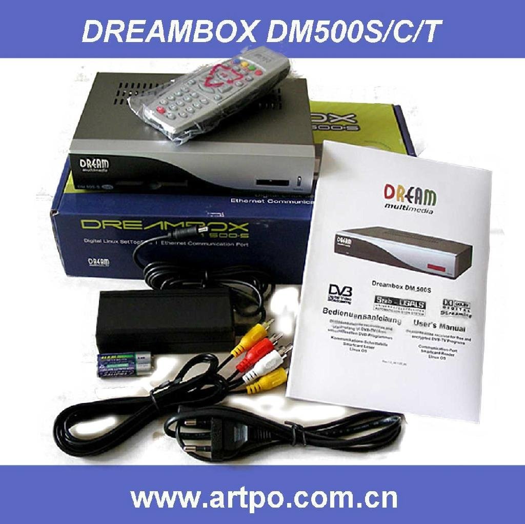 DreamBox 500 dreambox DM500-S DM 500S DM500s digital satellite receiver DVB-S