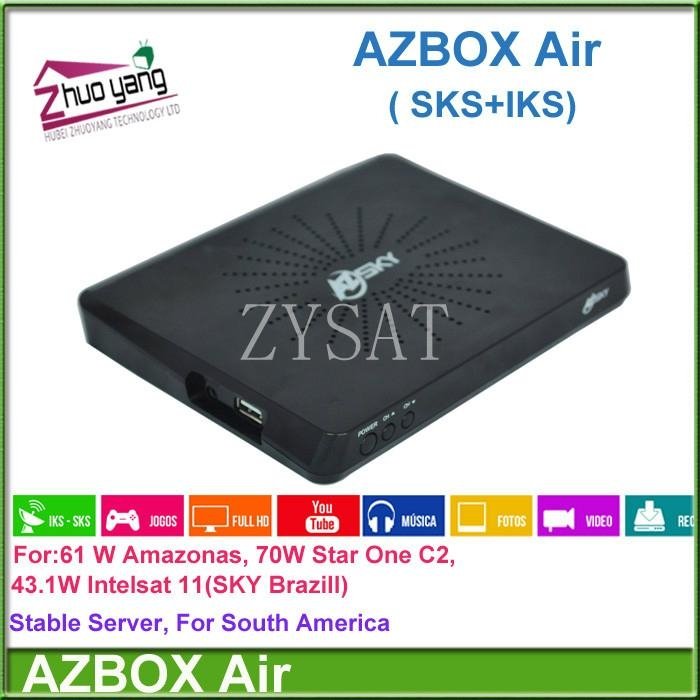 receptor AZ box AIR azsky sk4 AZBOX MINI ME Satellite Receiver IKS+SKS azamerica 3