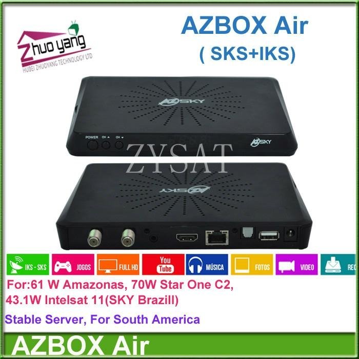 receptor AZ box AIR azsky sk4 AZBOX MINI ME Satellite Receiver IKS+SKS azamerica 4