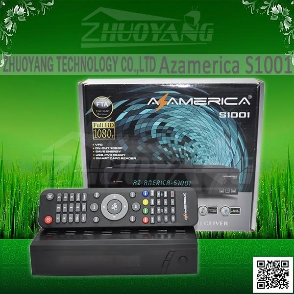 Azamerica S1001 HD in South America original az amercia s1001 hd stock at march 