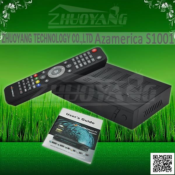 Azamerica S1001 HD in South America original az amercia s1001 hd stock at march  2