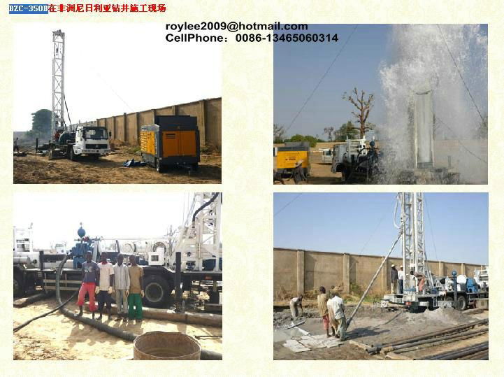 hydraulic truck mounted  drilling rigs  