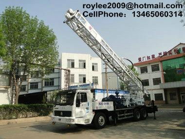 hydraulic truck mounted  drilling rigs   4