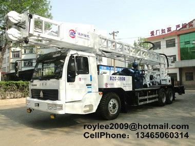 truck mounted water well drilling rig 2