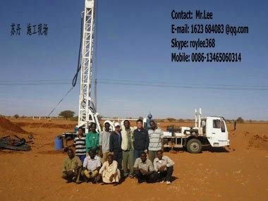 BZC400ZYII  truck mounted water well drilling rigs  3