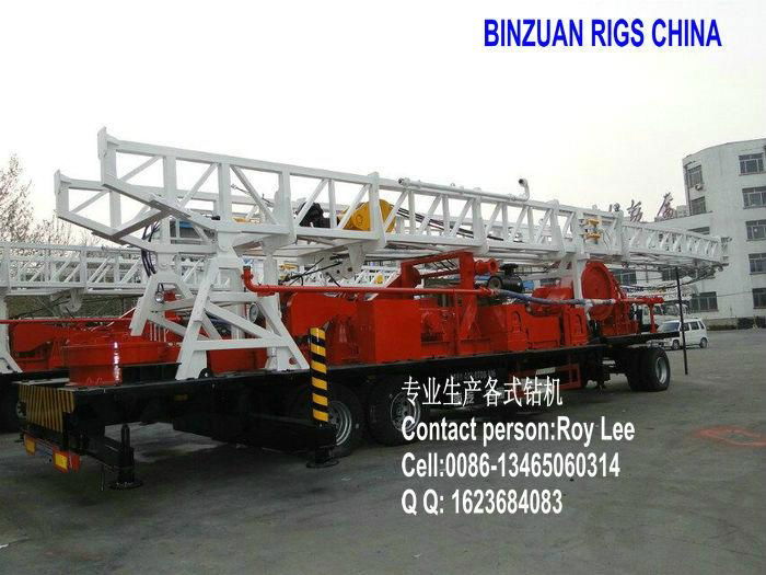 1000-1500m water well drilling rig 4