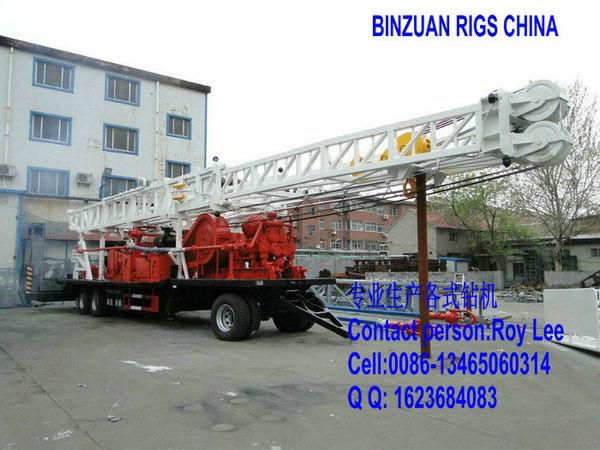 1000-1500m water well drilling rig 2