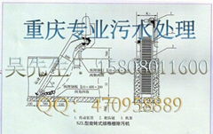 szl型轉鏈式細格柵除污機