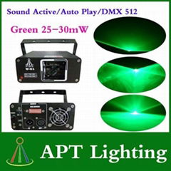 AC110-250V 30mW Green Beam Laser Stage Light Laser Disco DJ Party