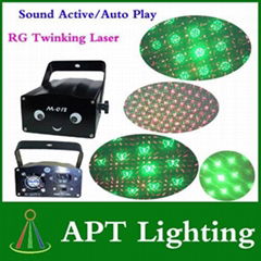 AC110-250V RG 4 gobos Grating Twinking Laser Stage Light Laser Disco DJ Party