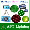 Mini-04 RG grating laser stage lighting for party & clubs & Disco DJ Party 