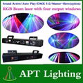 RGB step motor laser stage lighting