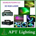 3D RGB Laser Stage lighting