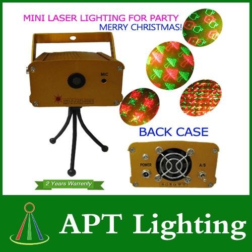 New effect of MINI laser lighting for Christmas Day and for party