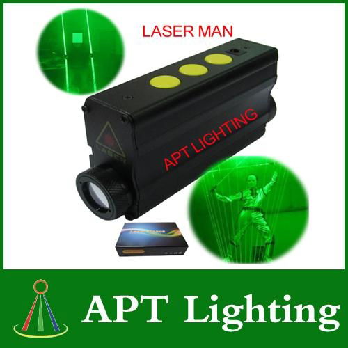 Dual Direction 532nm Green Laser Sword for laser man show (double-headed laser)