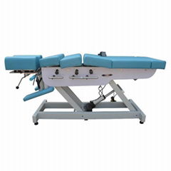 Electrical physiotherapy treatment table