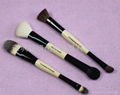 Manufacturers OEM Bamboo handle Multi-function Double head brush 1