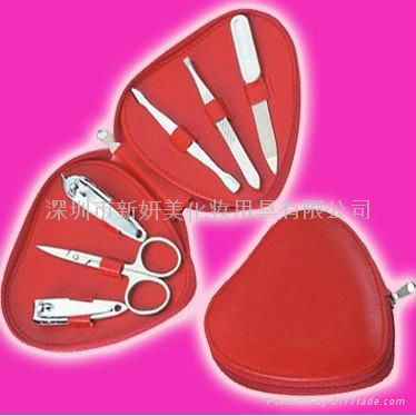 XINYANMEI Supply Heart Shape 6PCS Manicure Set  2