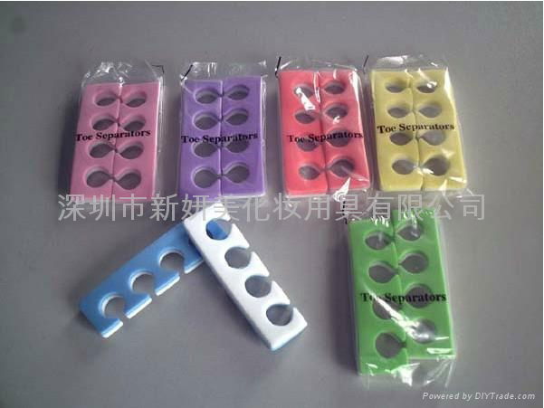 XINYANMEI Supply Colorful Toe Separator   cosmetic tool 4