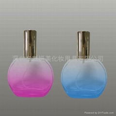 XINYANMEI Supply 50ml Colored Glass Perfume Bottle