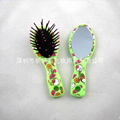 XINYANMEI Cosmetic cute Hair Comb Cosmetic comb Children comb mirror set Can OEM 1