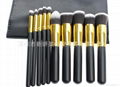 NEW High Quality 10pcs/lot Cosmetics Foundation Blending Blush Makeup Brushes